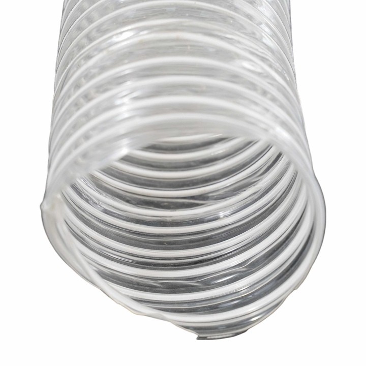 PVC-coated Steel Transparent Dust Hose