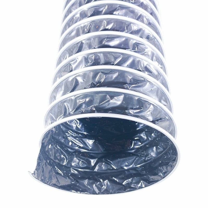 Black Clip Industrial PE Air Duct