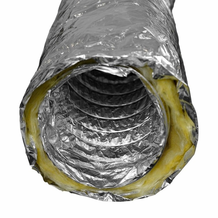 Double Layer Fiberglass Insulated Air Duct