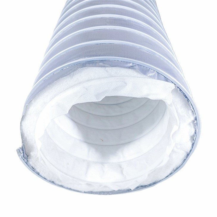 Exposed Fiberglass Insulation in Return Air Plenum