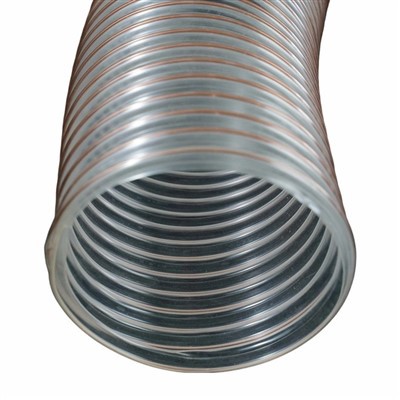 Transparent PU Copper-coated Suction Hose