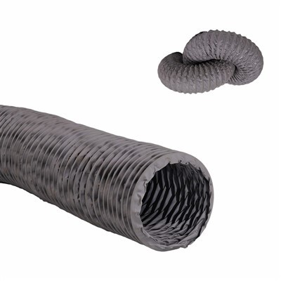 Grey Nylon Fabric Air Duct - Plus