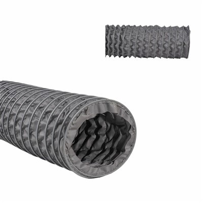 High Temperature Grey Clip Industrial Fabric Air Duct