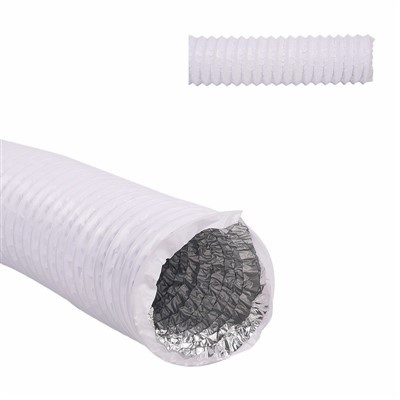 White PVC Combi Air Duct